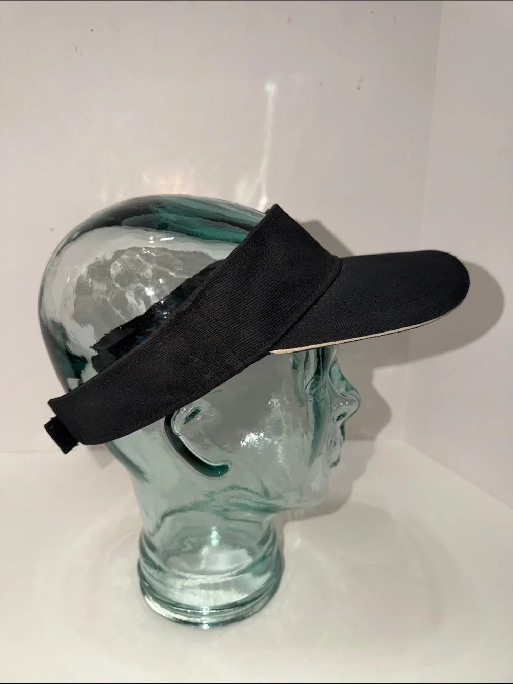 Men's Black Visor with Panera Bread Embroidered Crest